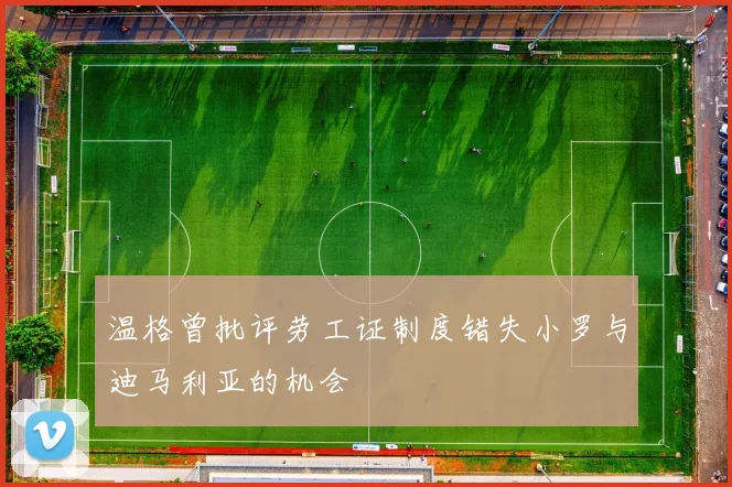 温格曾批评劳工证制度错失小罗与迪马利亚的机会